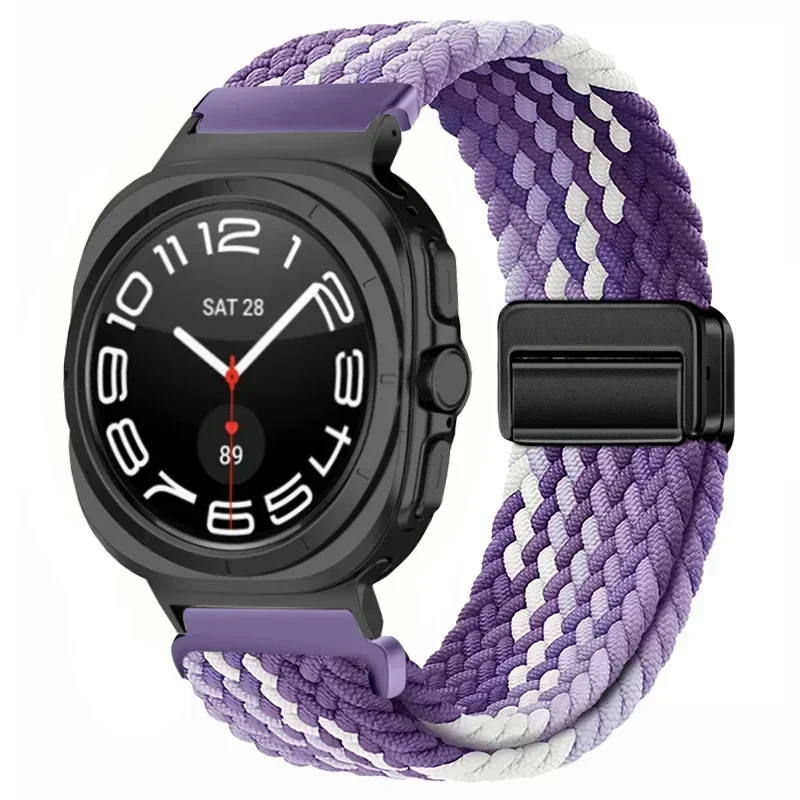 Nylon Braided Magnetic Bracelet Wristband