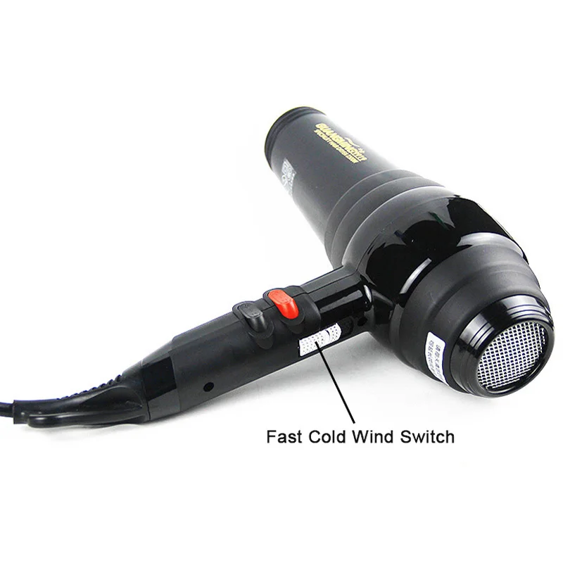 Big AC Motor Real 2300W Professional Powerful Hair Dryer Fast Heating Hot And Cold Adjustment Air Blow Dryer For Hair Salon Use 3