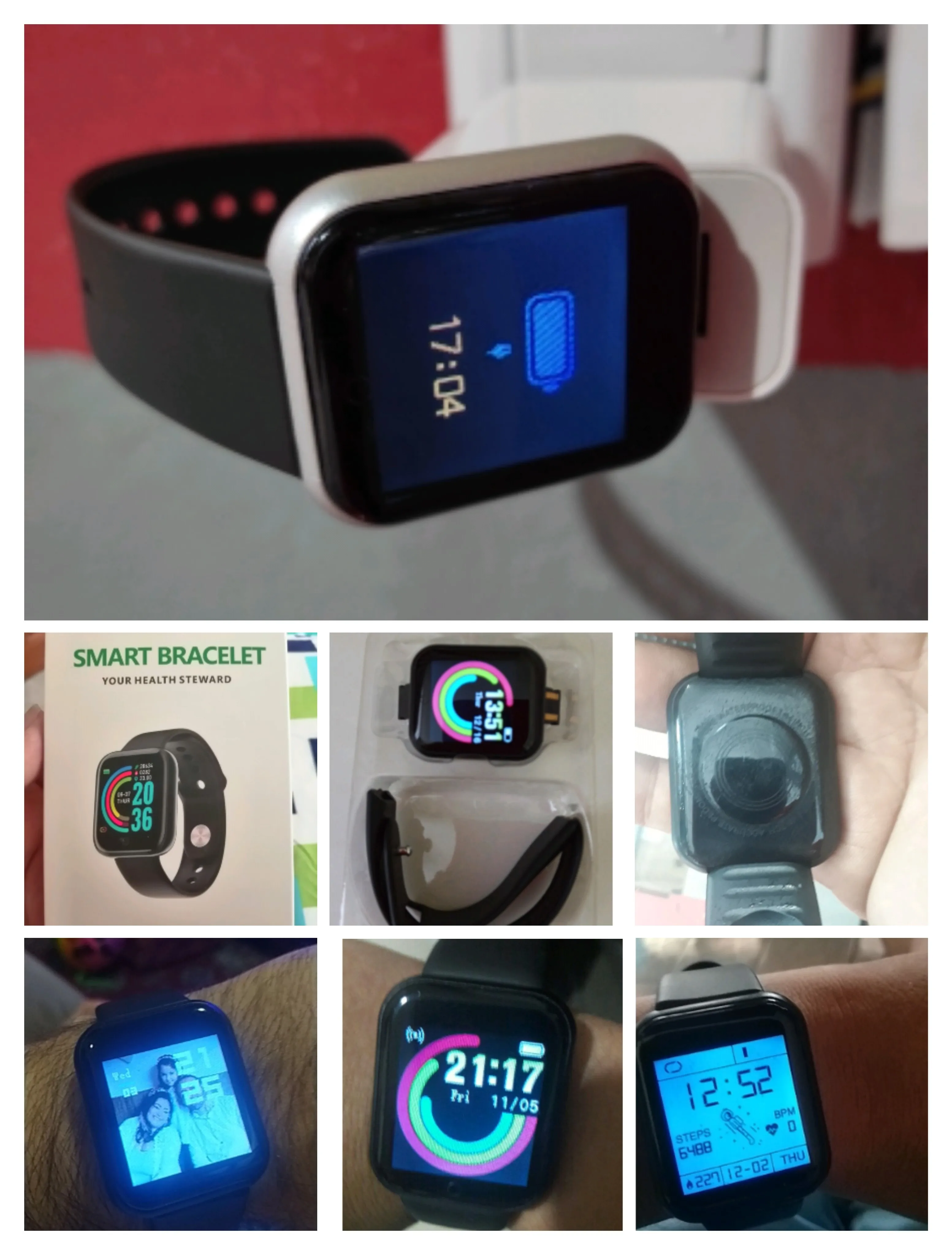 Children's Smart Watch Sport Heart Rate Blood Pressure Health Monitoring Digital Watches Men Women Boys Girls Clock 2
