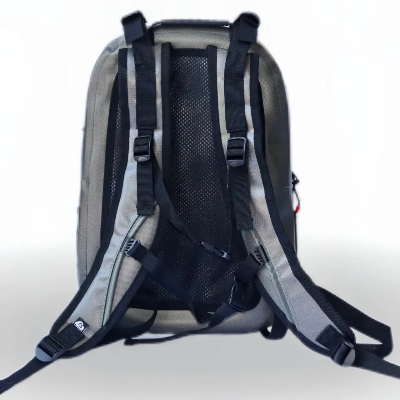 Outdoor Waterproof Fishing Rod Backpack Large Capacity Dual Shoulder Bag for Sea Fishing Dry Wet Separation Storage Nylon Materi