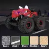 Monster Dinosaur Truck Remote Controlled Car Children's Toy 2.4 GHz RC Car Toy with Light, Sound, Spray All Terrain RC Toy 4