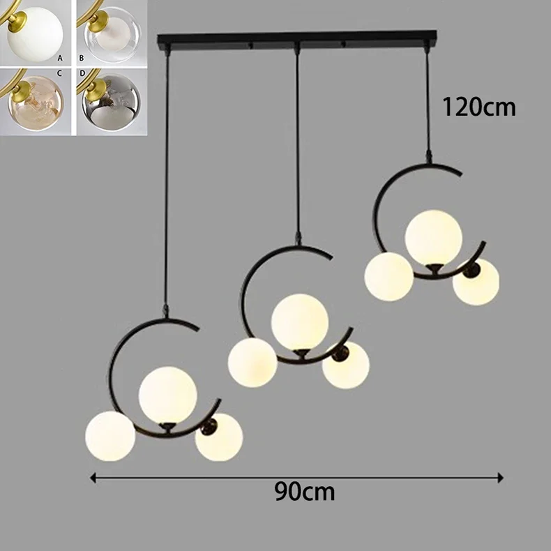 Description Picture 4 of itemdecor led lights pendant light lamps for living room Chandeliers for dining room hanging light indoor lighting