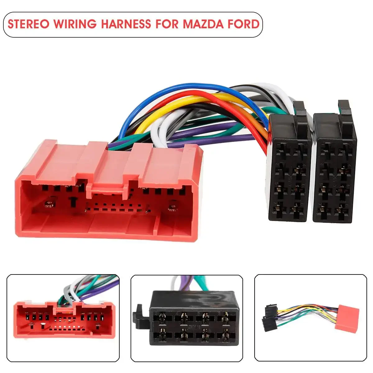Buy Car Stereo Radio ISO Wiring Harness Loom Adaptor Connector For