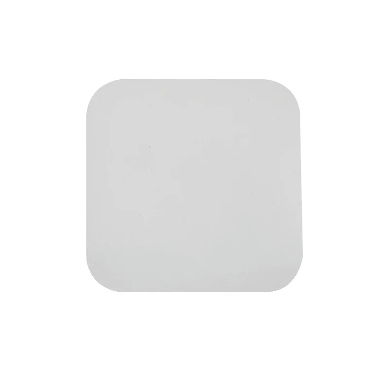 500PCS Square Badge Transparent Films 50x50mm Square Fridge Magnets Button Top Cover Parts Clear Protective Films badge parts button making supplies