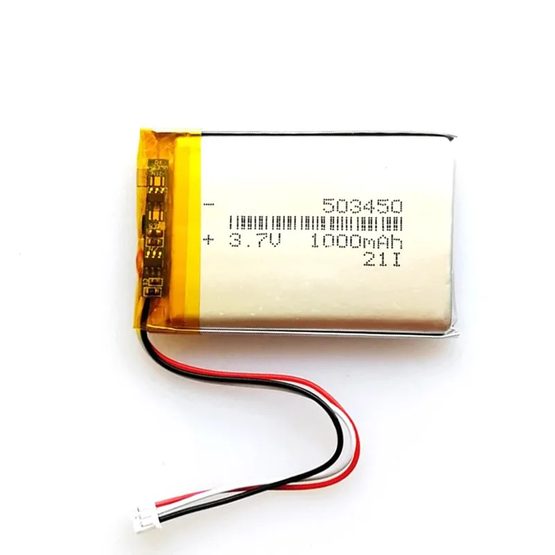 523450 503450 1000mAh HS70 Battery Replacement For Corsair Void RGB, Corsair Void Pro RGB Headset Accumulator 3-wire Plug