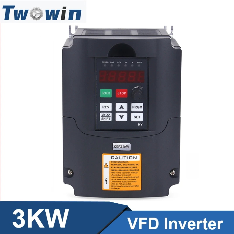 Convertitore 3Kw 220V Vfd Convertitore Di Frequenza Variabile 1Hp/3Hp Ingresso 3Hp Uscita Inverter Di Frequenza Per Inverter Vfd Macchina Mandrino