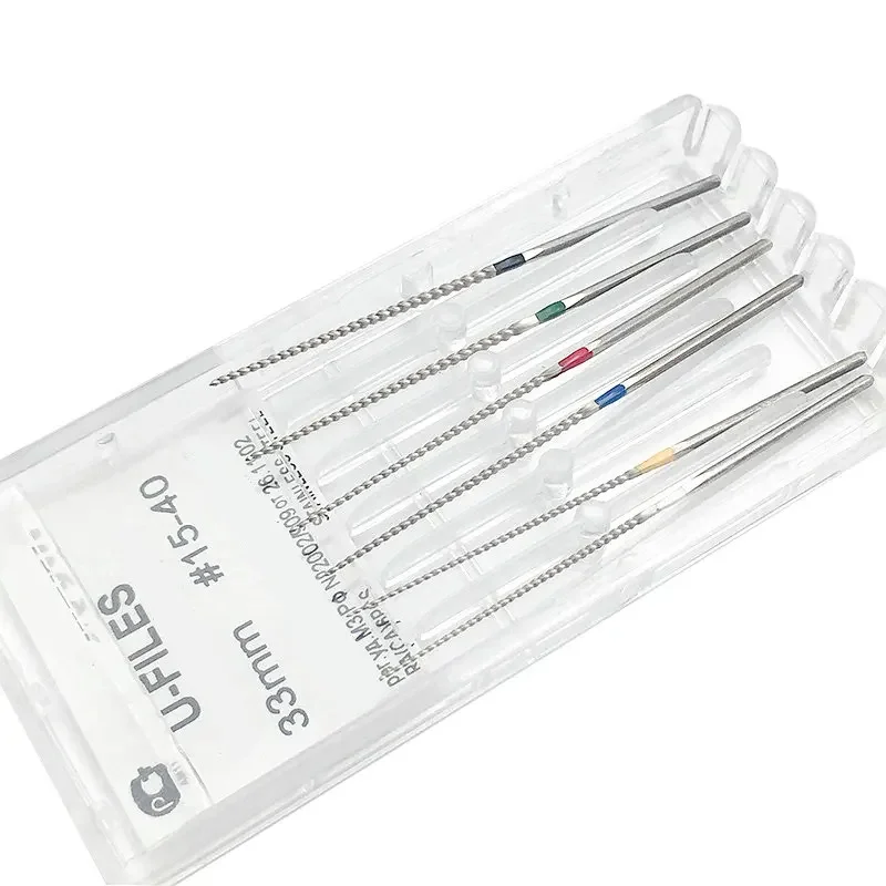 3 32 Round File Dental Equipment C+ Files Stainless Steel Endo Root ...