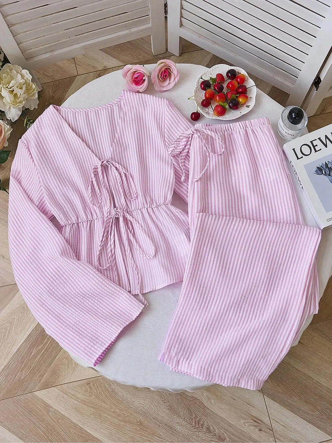 long sleeve pink
