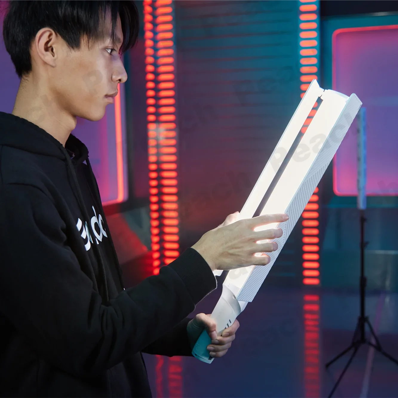 Godox 화이트 버전 RGB LED 라이트 스틱, 스튜디오 비디오 녹화용, LC1000Bi, LC1000R, 2500-8500K