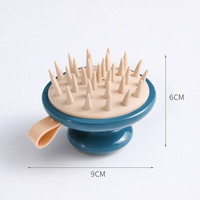 Head Body Scalp Massage Brush Silicone Shampoo Brush Hair Washing Comb Shower Brush Bath SPA Massage Brush Hair Brush