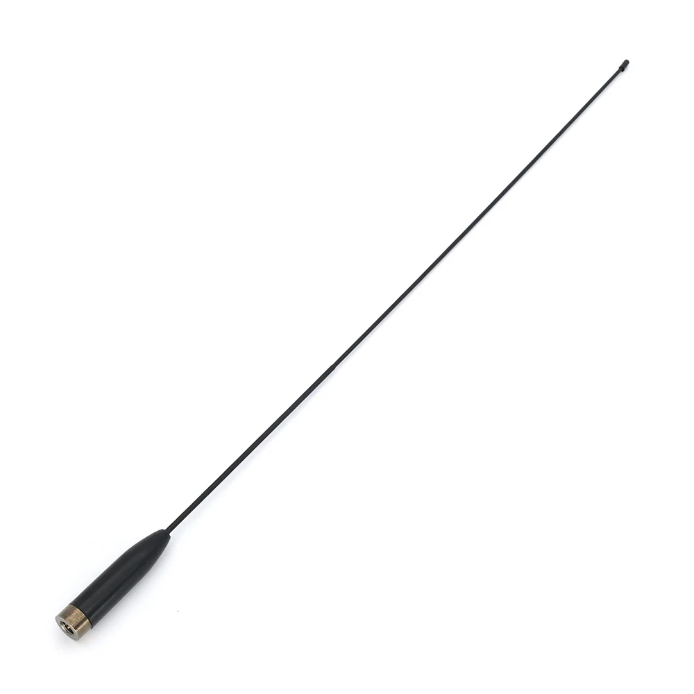 

RH771S-2 SMA-Male VHF/UHF Dual Band 2.15dB/3.4dB High Gain Titanium Alloy Whip Portable Ham Radio Antenna