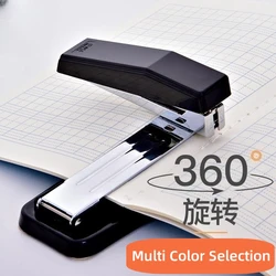 Powerful, Rotatable, Labor-saving Stapler Student Office Can Book Middle Seam Long Arm Holding Medium Stapler Stationery 0414