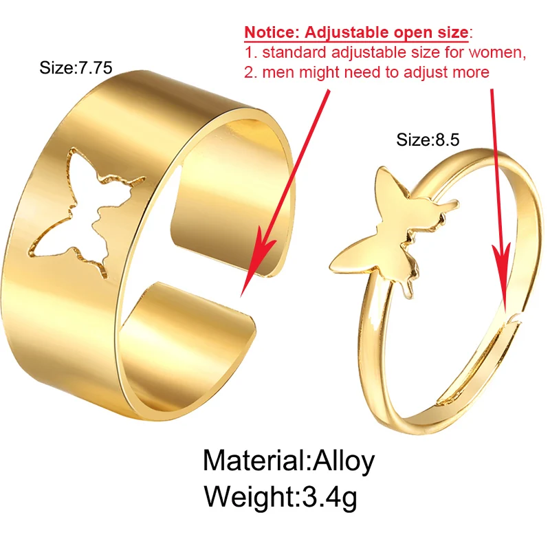 22K Gold Couple Wedding Bands With Cz - 235-GR8150 in 6.700 Grams