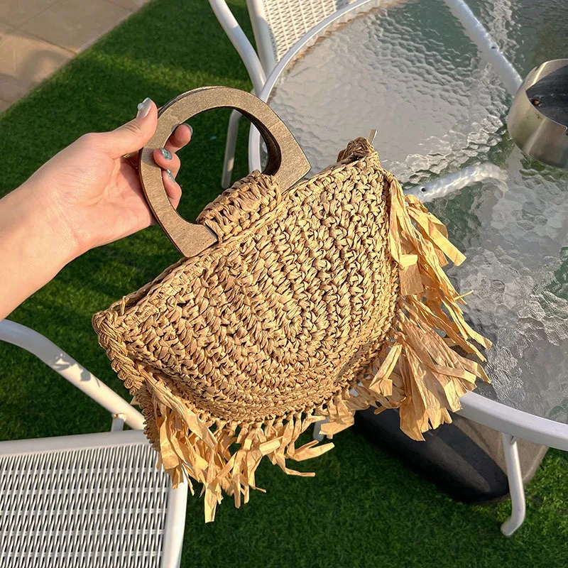 Wicker Miller Straw Mini Bucket Bag Tory Burch Miller Straw Bucket