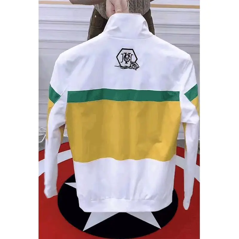 Giacca bomber frangivento da uomo moda Primavera Autunno Uomo Casual All'aperto Giacca Portswear Giacche da uomo Cappotti abbigliamento uomo 6