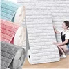 1/3/5/10M 3D Self-Adhesive Decor Wallpaper Continuous Waterproof Brick Wall Stickers Living Room Bedroom Wall Home Decoration 1