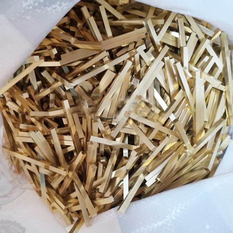 Tige Carrée En Laiton Massif 500 Mm – Barre Pleine 1 Mm à 3 Mm (3x3x500 Mm) – Idéal Pour Modélisme, Bijouterie & Travaux DIY