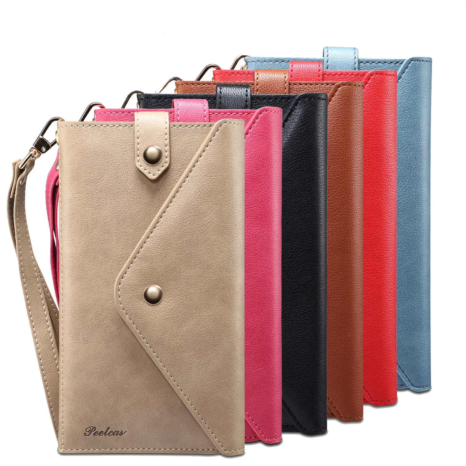 

luxury leather multifunctional Universal phone case for iphone fashion wallet design case for samsun for huawei phone cases