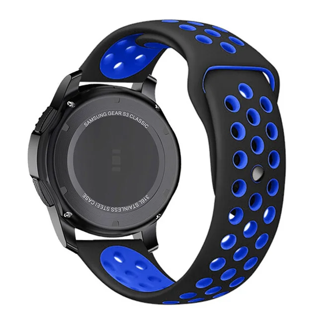 Premium Silicone Sport Bracelet - 20mm/22mm Strap