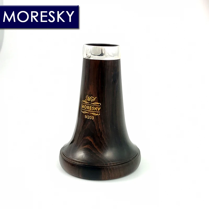 MORESKY Oehler System Ebony Turkish Silver Plated Keys Clarinet G Tune M203 clarinet woodwind instrument