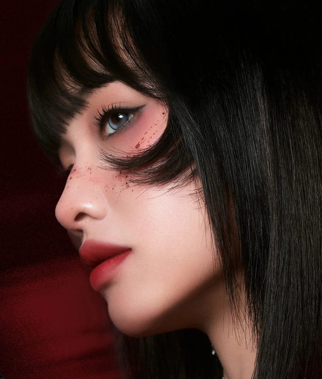 Makeup Set Little Ondine Fujiang With Badge Floating Shadow Blush Palette Eyeliner Pencil Mascara blush Liquid Lipstick Cosmetic
