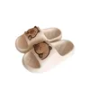 New PVC Women's Slippers Non-slip Comfortable Capybara Slippers Soft Solid Color Casual Shoes Home Use