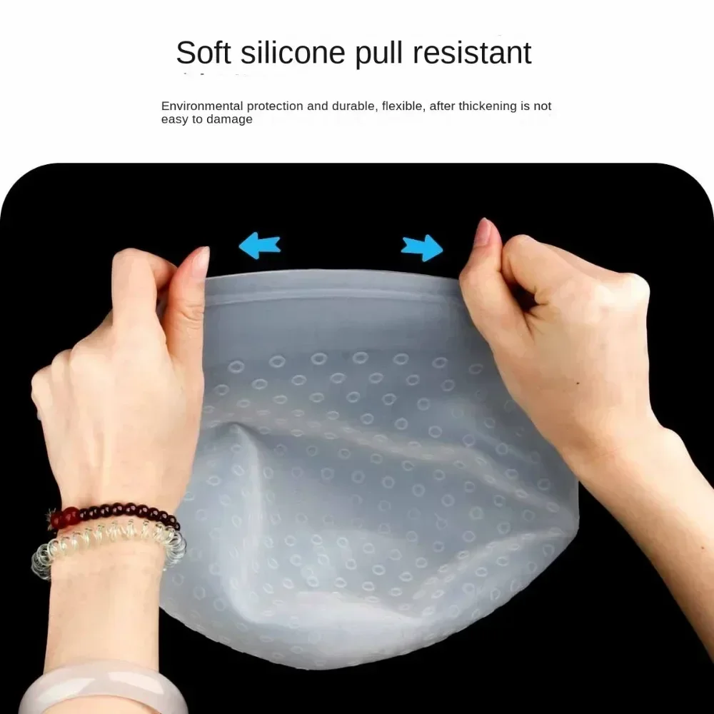 Salon Silicone Hair Coloring Cap Highlight Reusable Needle Hair Dying Frosting Hat Dye Hairstyling Tool Accessories Household 6