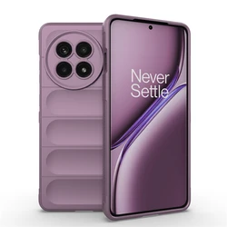 Shockproof Silicone Liquid Case - Durable TPU Rubber Protector - Oneplus 13R (Purple)