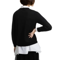CHCH Spring Autumn New Women's Sweatshirts Coats Clothes Tops Clothing Hooded Long Sleeved Round Neck Pullover Top - Image 3