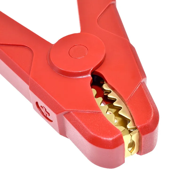 Alligator Clip alligator clips test clip test hooks clips 2PCS 140mm 500A Battery Clamps Crocodile Clip Red Black