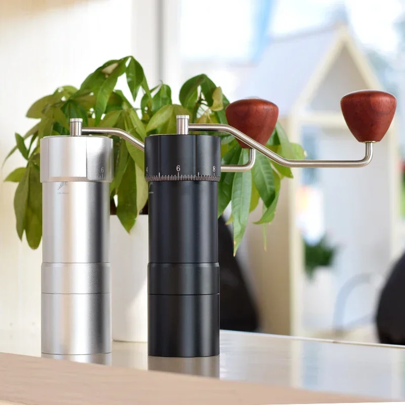 Linglong Grinder Ace 40 Plus Manual Coffee Grinder 45mm 7core Burr Versalab Coffee Grinder Portable Coffee Tools Double Bearings 5