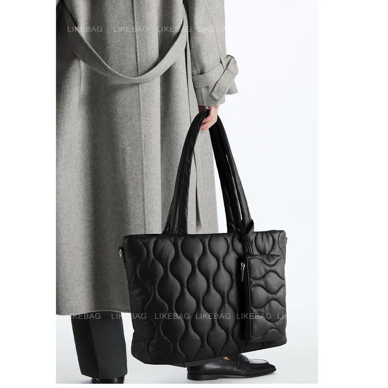 KK  2024 New PU Leather Lightweight and Easy Commuting Portable Shoulder Bag, Large Capacity,top-handle bags ladies handbags