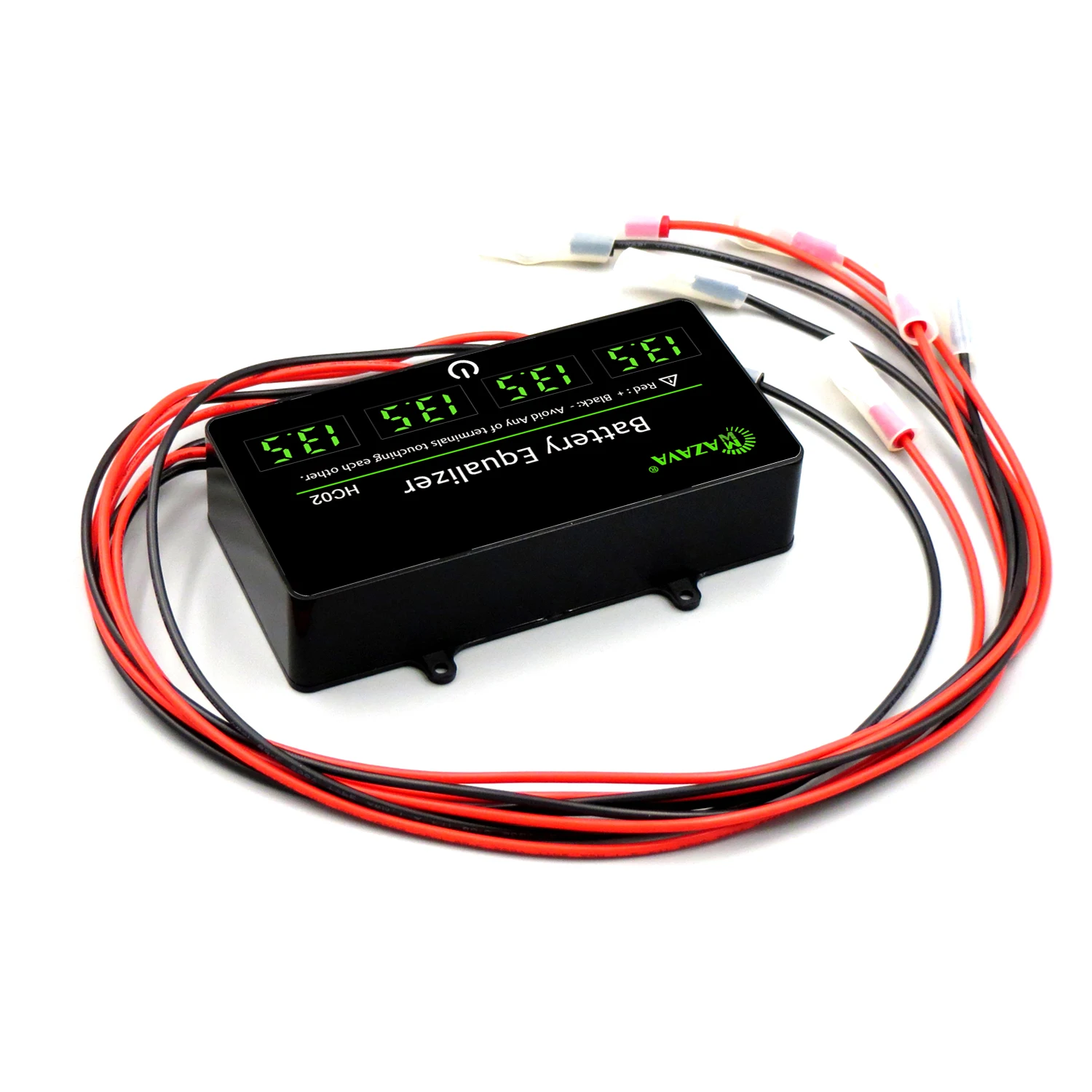 Battery Equalizer MAZAVA HC01 HC02 24V 48V Touch Switch Battery Equalizer Batteries Voltage balancer 4P Active Lead Acid Battery Controller