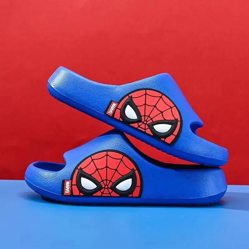 Kids Slippers for Boys Summer Beach Indoor Slippers Cartoon Home Soft Non-Slip Children Garden Shoes