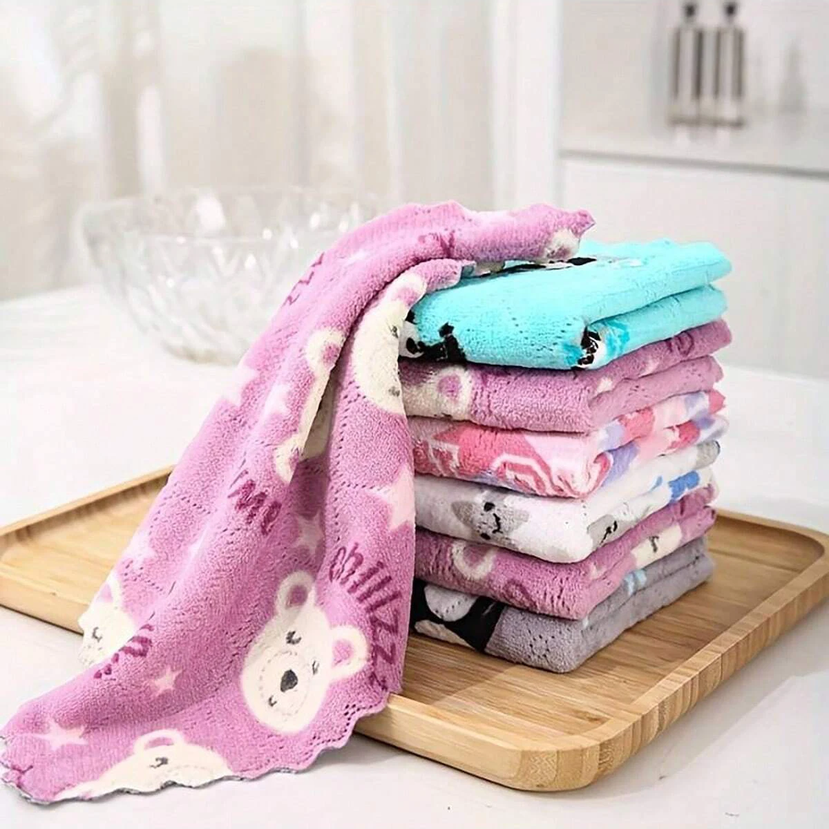 Kitchen, reusable, machine washable towel