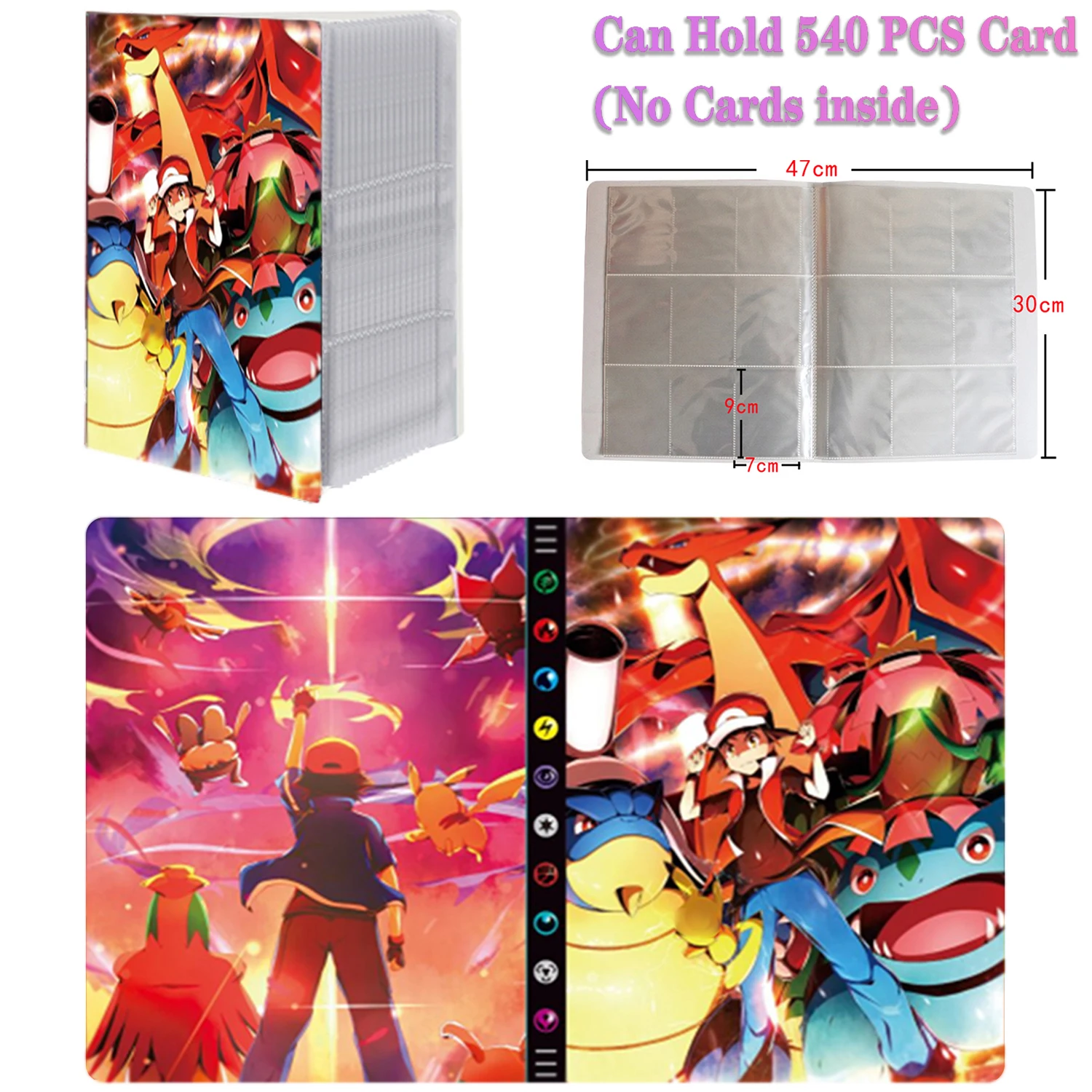 Anime Pocket Cards Album Book