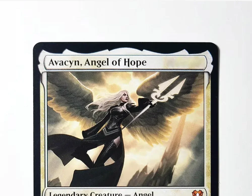 Playing Cards Pokemon Cards Amiibo Cards Game Cards Collectible Cards Anime Cards Anime Trading Cards Animation Game Cards Yugioh Cards [Avacyn, Angel of Hope] Holo /Foil TCG Magical Proxy Cards Game Quality Proxy Gathering Board Playing Game Trading Cards