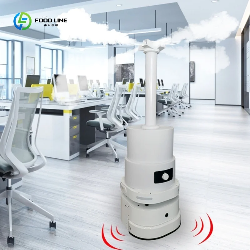 Robot di Disinfezione Intelligente Personalizzato, Attrezzatura Commerciale ad Alta Efficienza, Macchina Automatica per Luoghi Pubblici - immagine 4