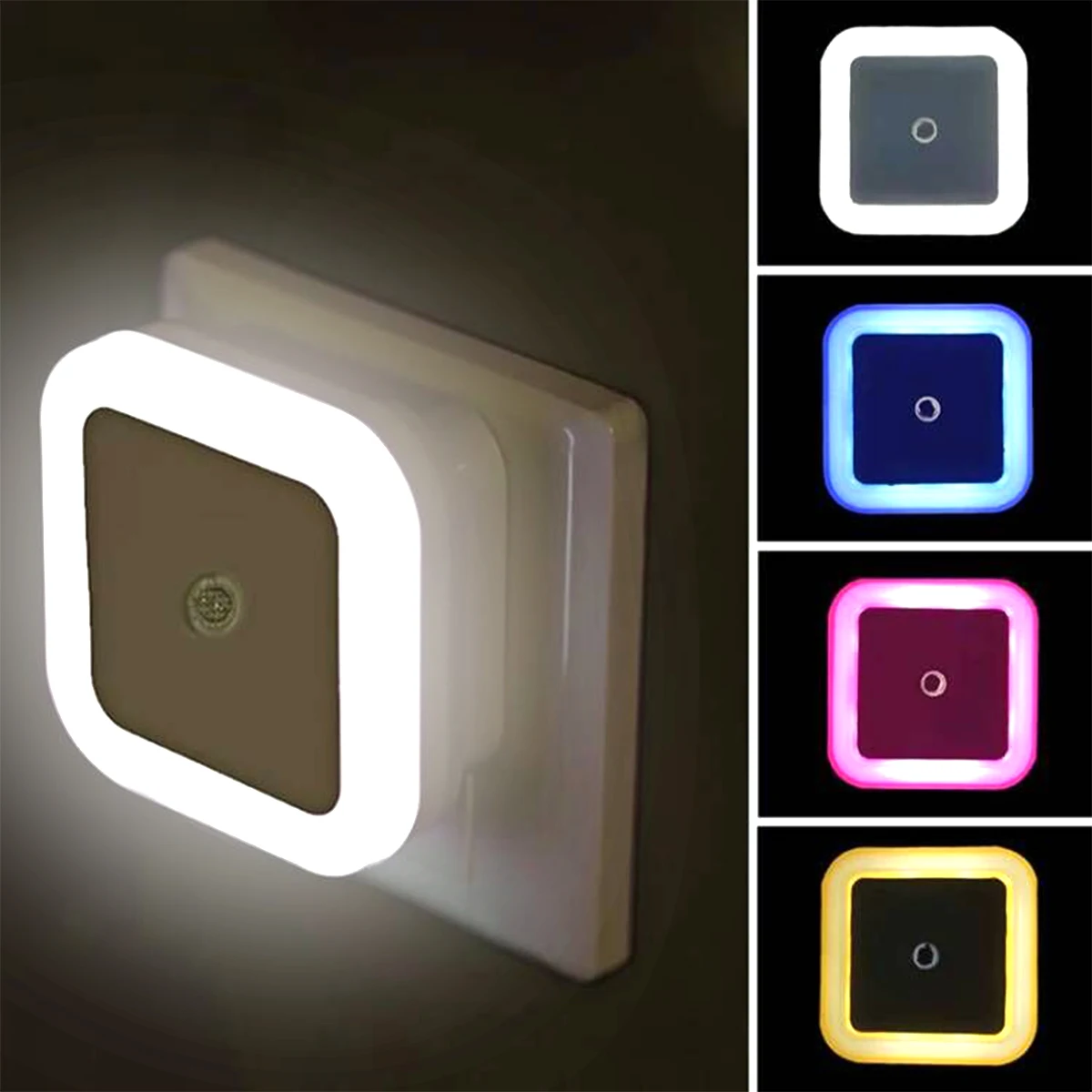 

LED Night Light Wireless Sensor Lighting Mini EU US Plug Nightlights Lamp For Children Room Bedroom Decoration Lights Lighting