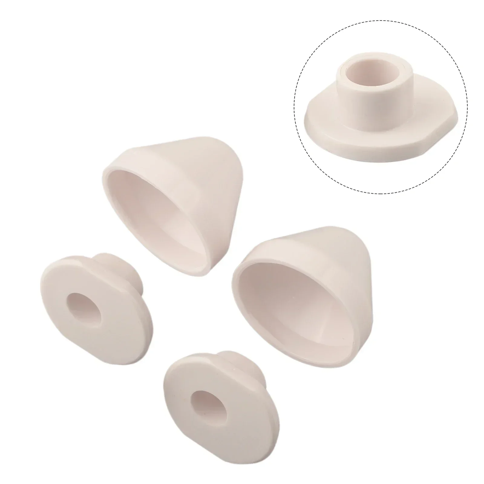Toilet Bolt Cover Plastic Cap Covers 2 Pairs Easy Installation Maintenance