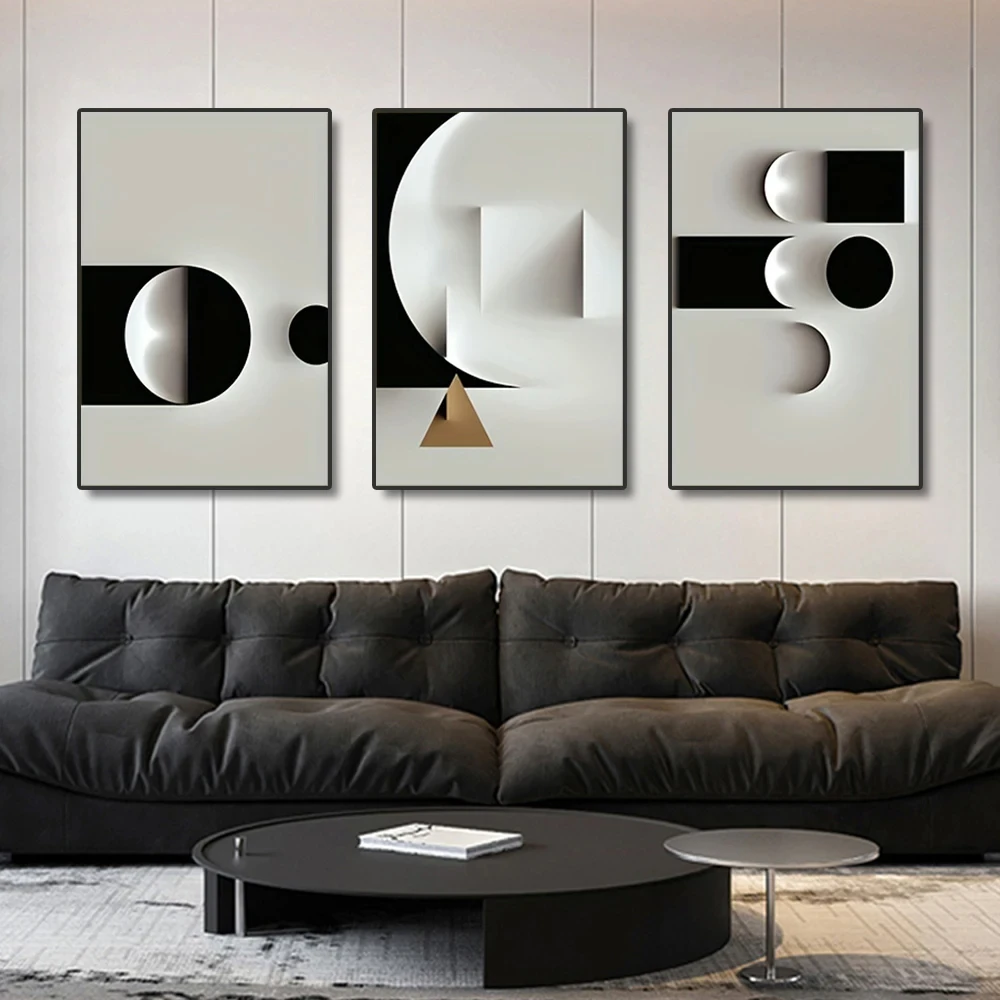 World Map Abstract Canvas Art