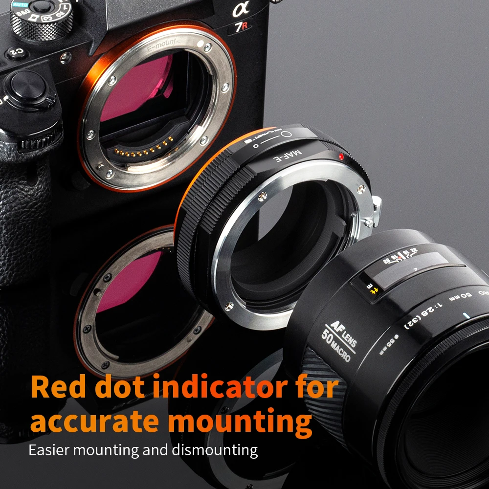 Minolta AF 16mm f3.8 マウントアダプター付き Minolta AF 16mm f3.8