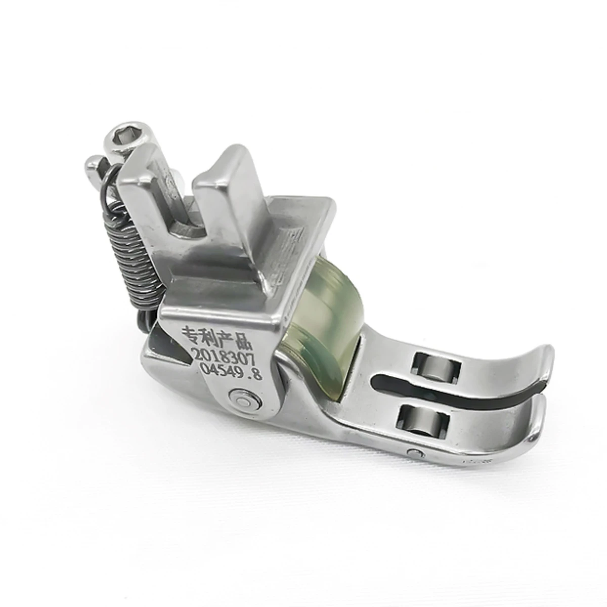 Single Roller Foot Presser for Thick Materials and Leather Crafting