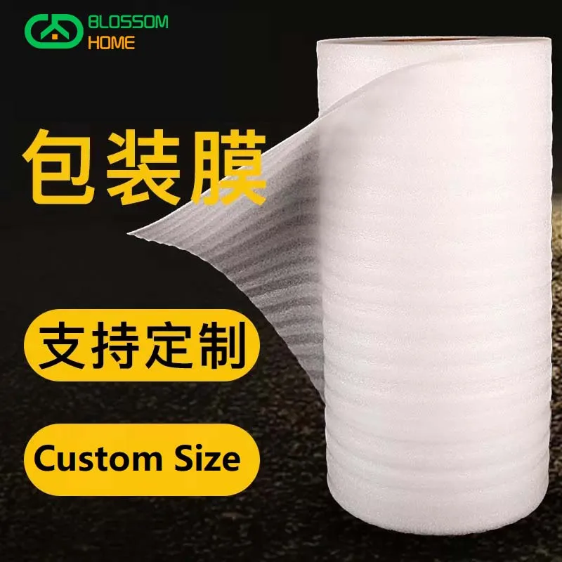 30cm Width EPE Pearl Cotton Shockproof Shatterproof Foam Wrap Sheets for  Packing Shipping White Color Thickness