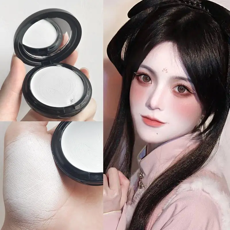 White foundation ultra extra white foundation make-up concealer high gloss cream pure white bb cream special for stage makeup