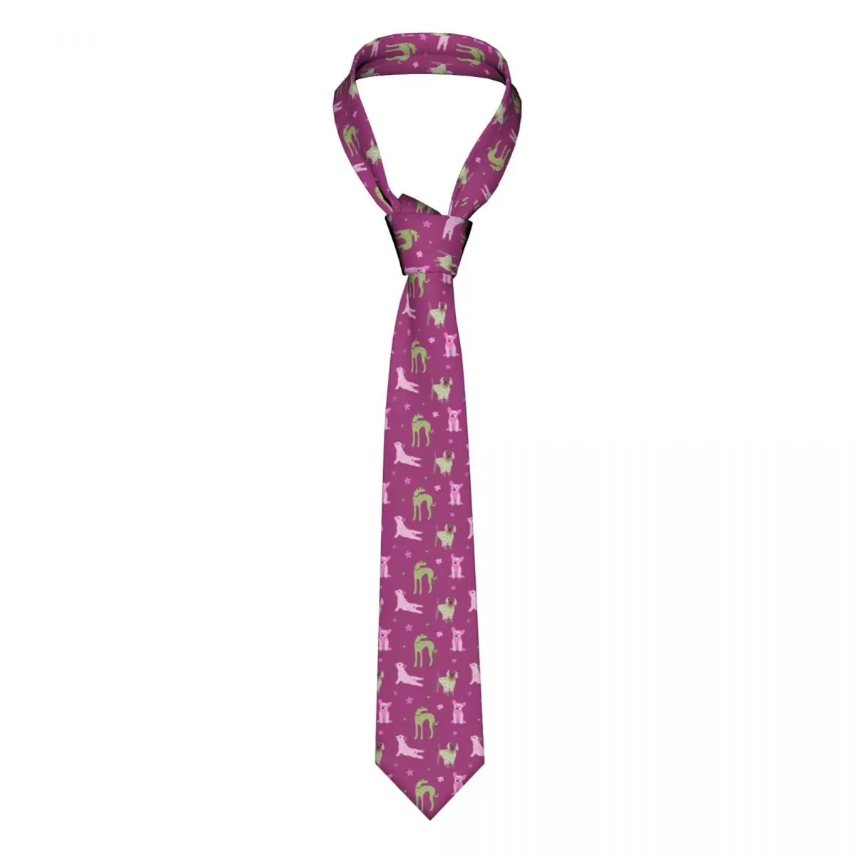 

Cute Cartoon Dog Tie Animal Custom DIY Neck Ties Cute Funny Collar Tie Unisex Adult Daily Xmas Gift Party Necktie Accessories
