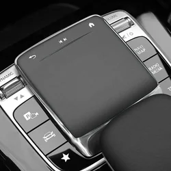 Center Control Mouse Screen Protector Cover for Mercedes Benz - Premium Car Accessory (Silver)