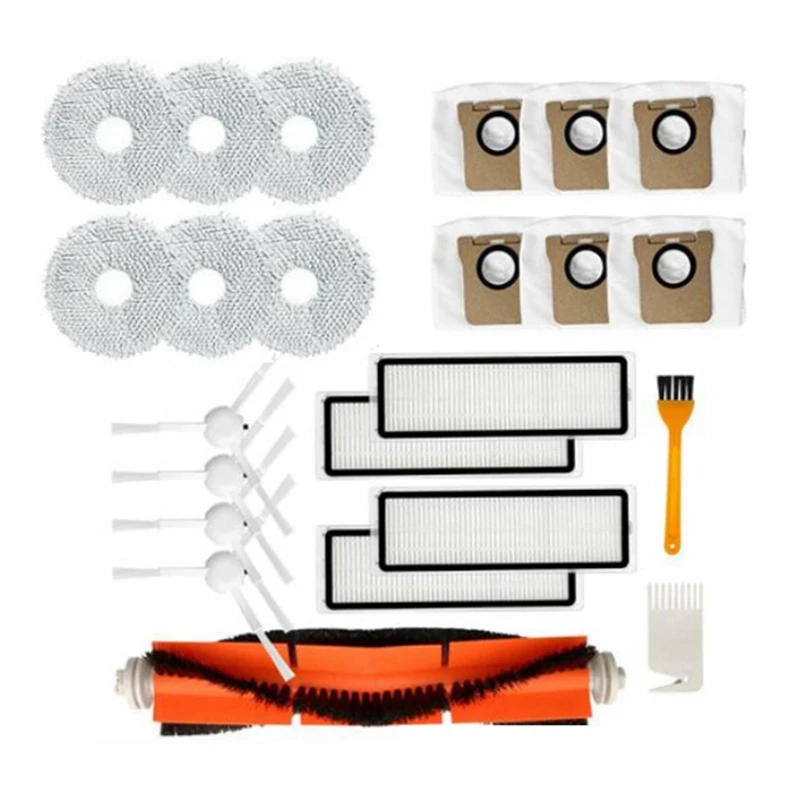 

For Dreame Bot L10S Ultra B101CN S10 Pro Robot Vacuum Main Brush Parts Accessories Vacuum Cleaner Dust Bag Spare Parts