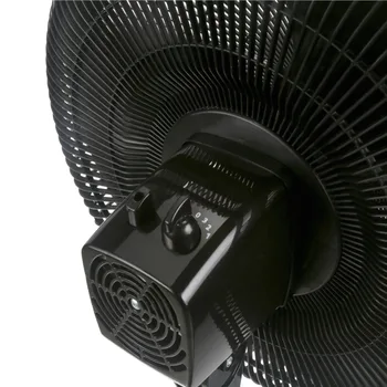 Home Standing Fan Black Adjustable Baseboard Fan 6