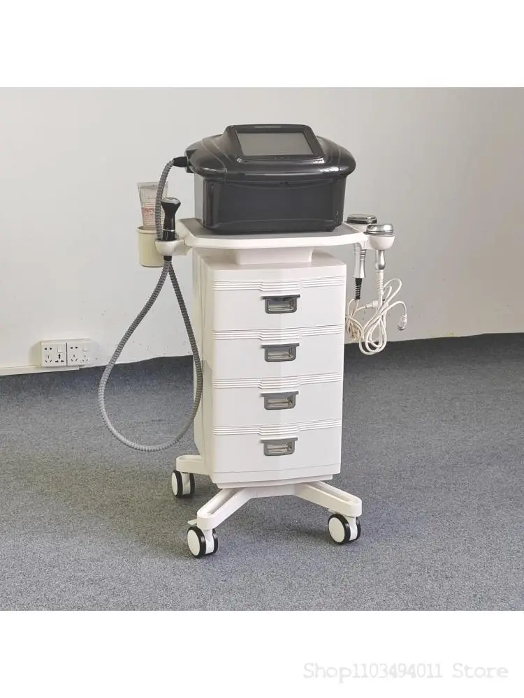 Multi Functional Storage Cart For Dental Clinic, Dental Oral Scanning Equipment Trolley, Mobile Beauty Instrument Stand